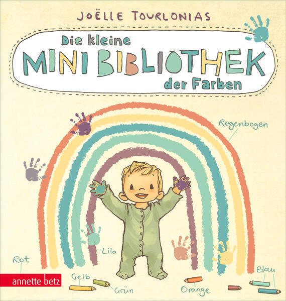 Die kleine Mini-Bibliothek der Farben - Ein Pappbilderbuch Farben-Lernen (Die Mini-Bibliothek der Wörter)