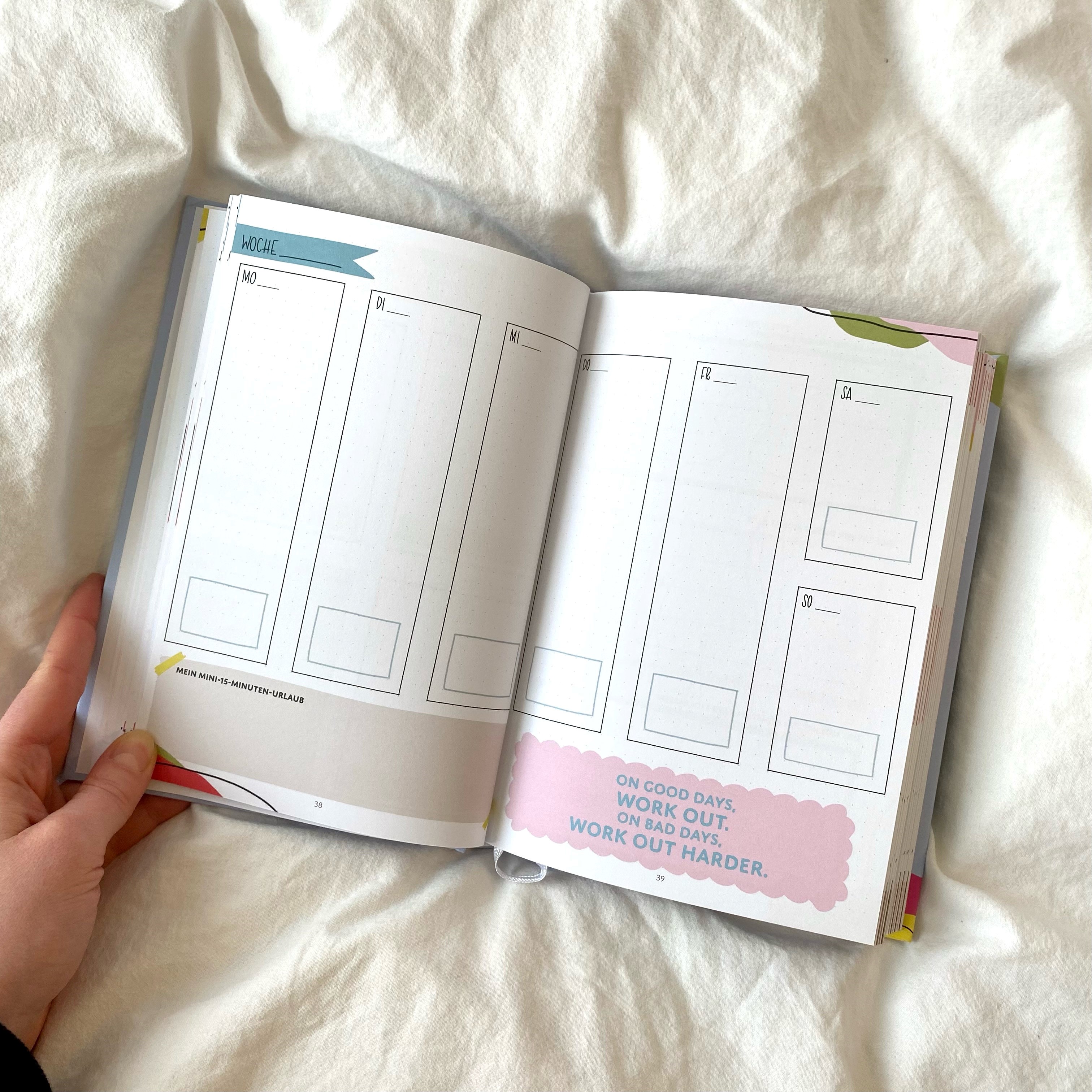 Mein Fitness Bullet Journal. Der Planer für Sport und Achtsamkeit.