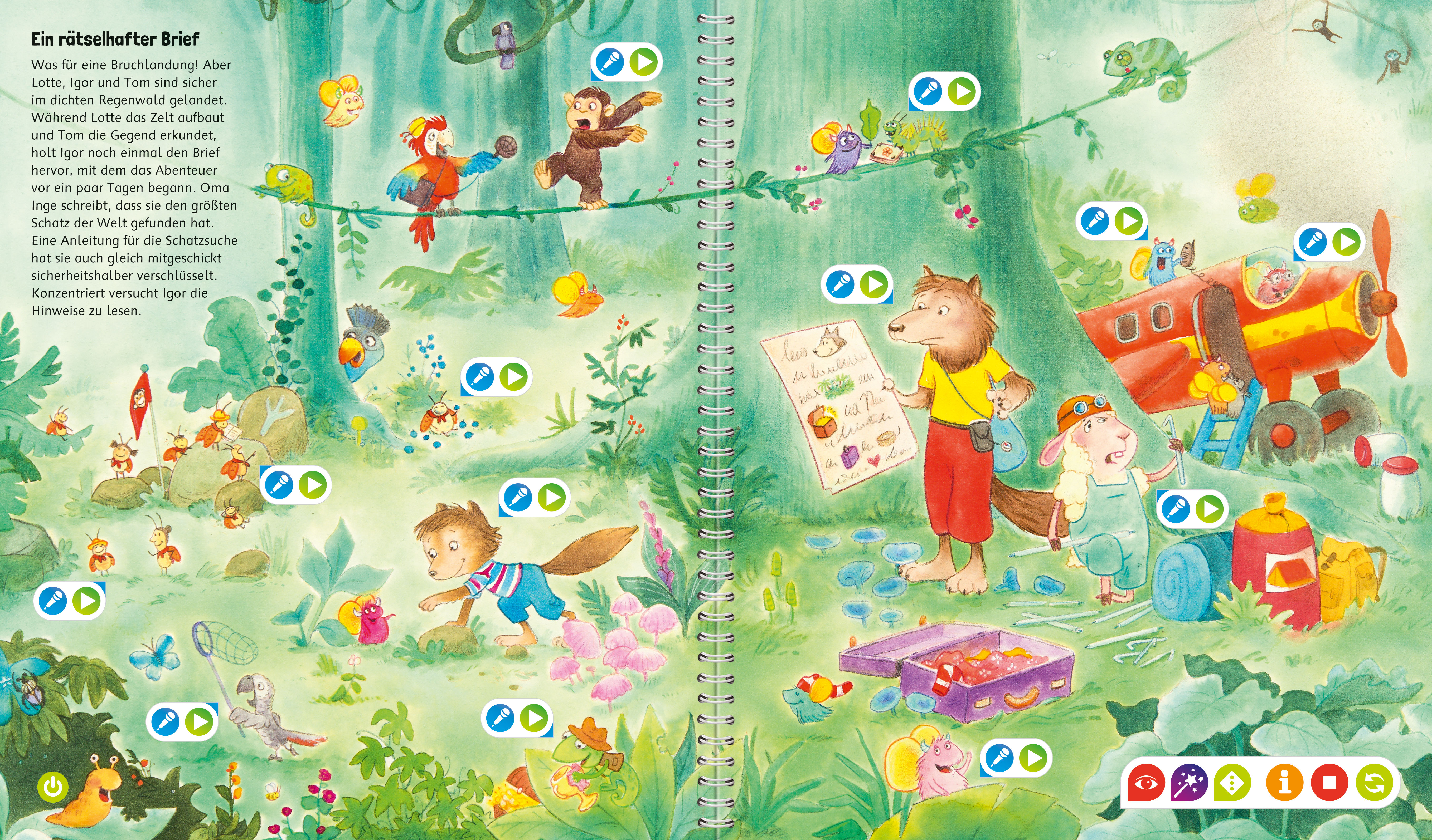 tiptoi® CREATE Schatzsuche im Dschungel tiptoi® CREATE Schatzsuche im Dschungel