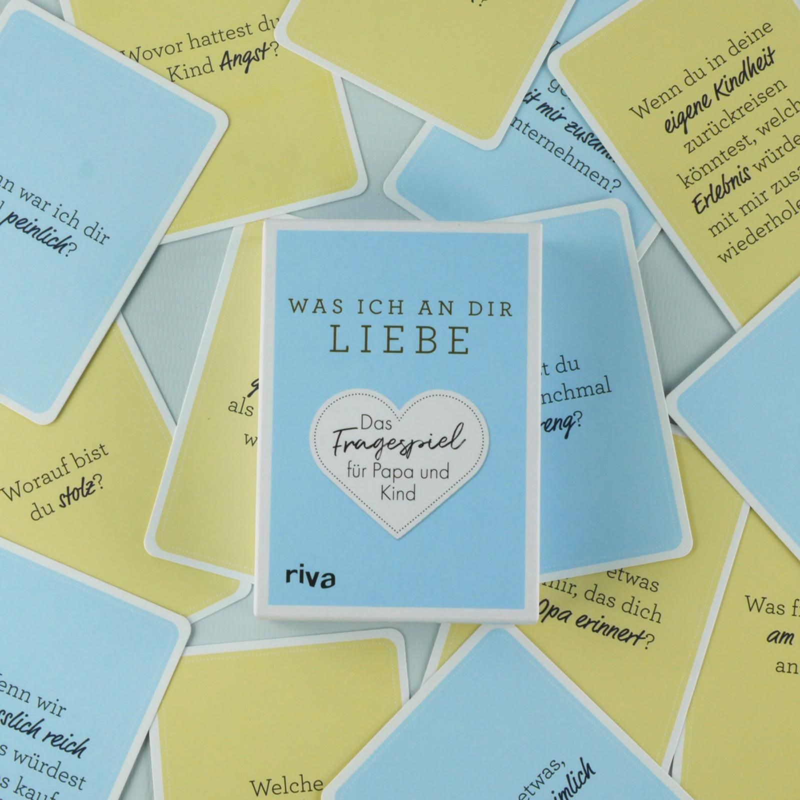 Was ich an dir liebe – Das Fragespiel für Papa und Kind