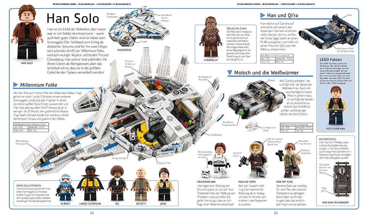 LEGO® Star Wars™ Lexikon der Figuren, Raumschiffe und Droiden LEGO® Star Wars™ Lexikon der Figuren, Raumschiffe und Droiden