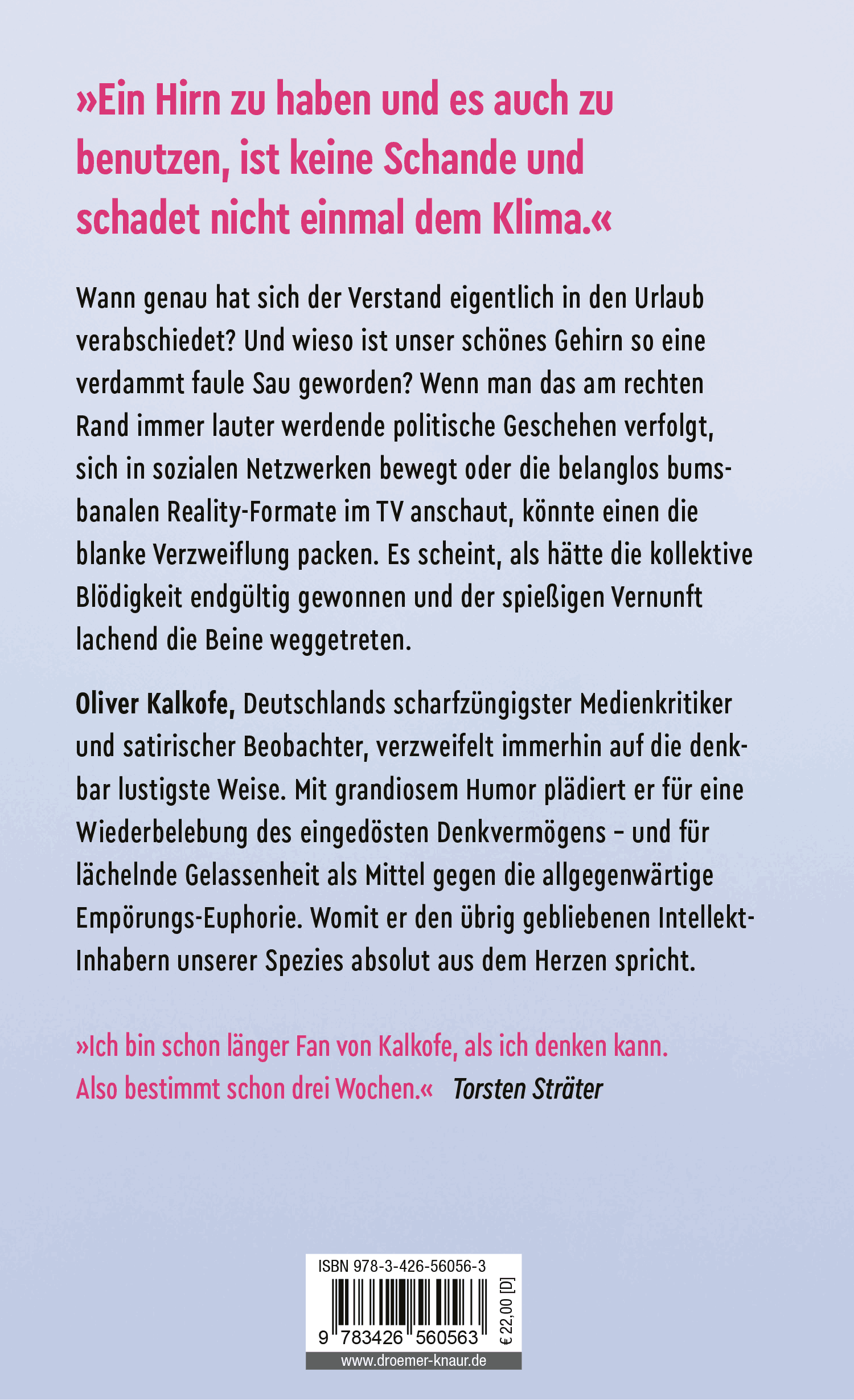 Sieg der Blödigkeit