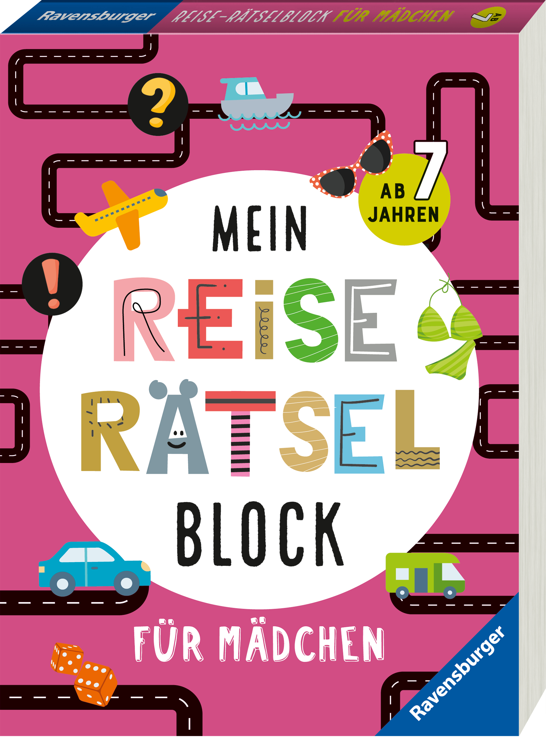 Mein Reise-Rätselblock für Mädchen Mein Reise-Rätselblock für Mädchen
