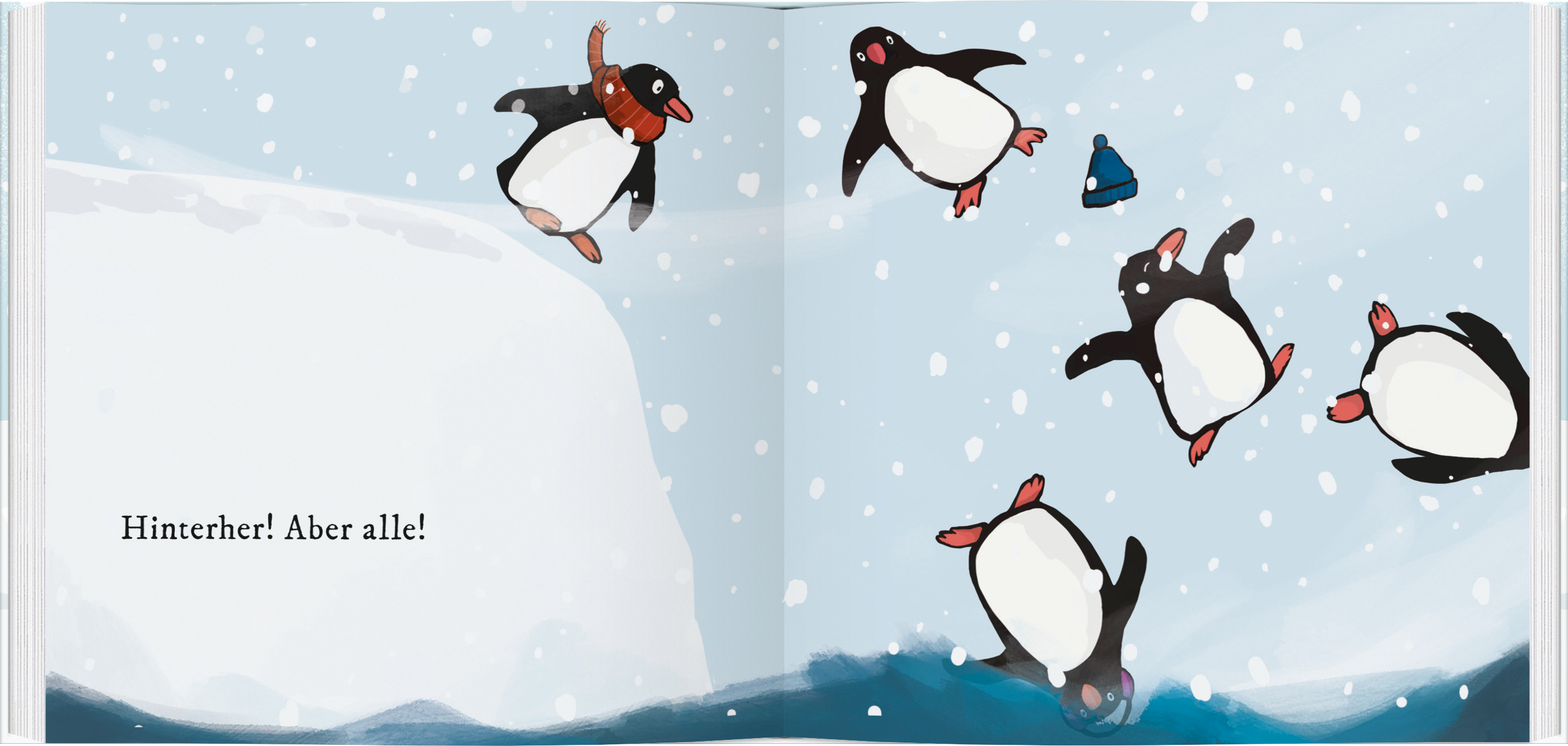 Pinguin im Glück Pinguin im Glück