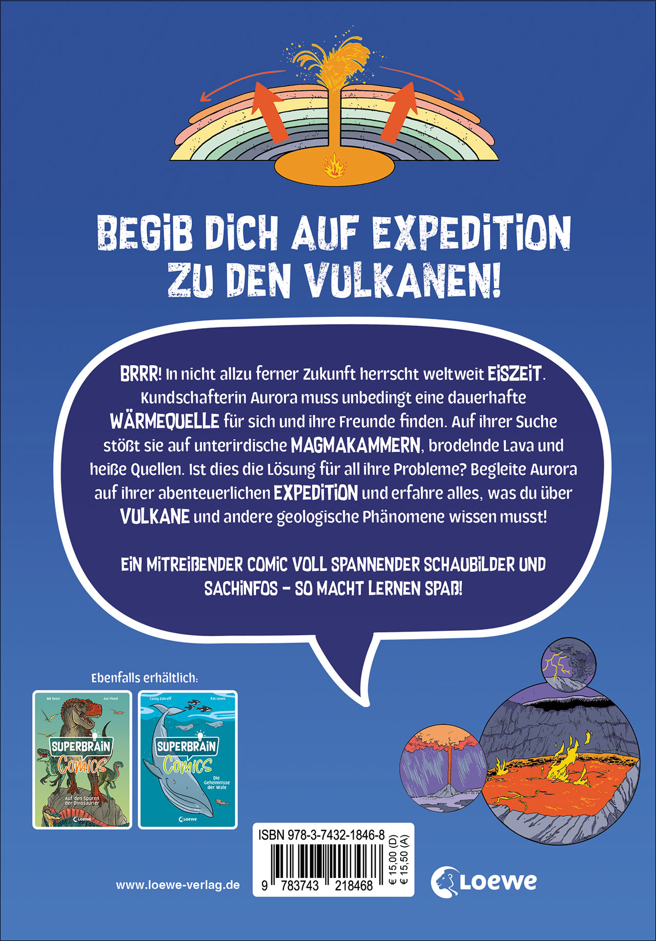 Superbrain-Comics - Abenteuer Vulkane
