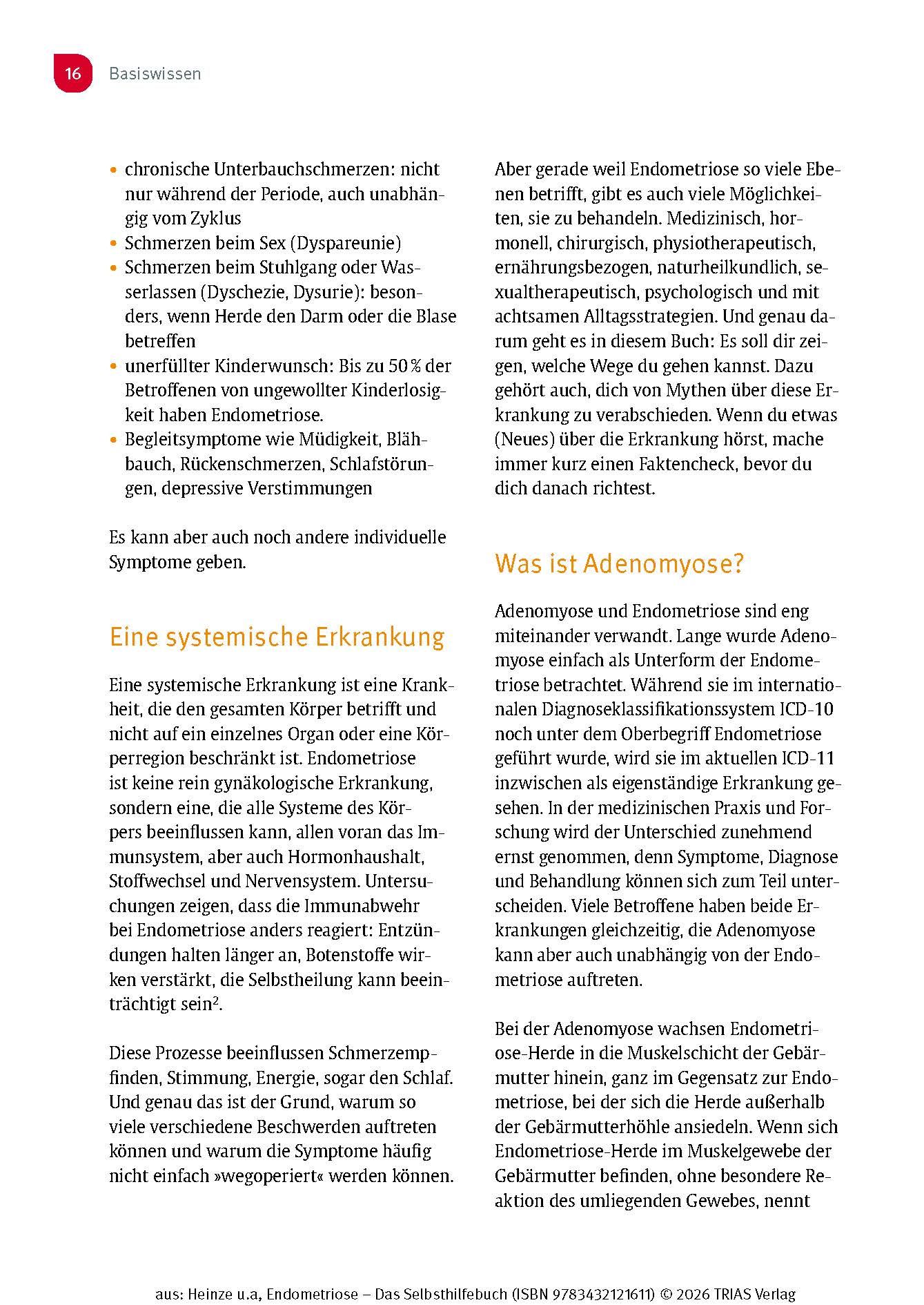 Endometriose - Das Selbsthilfebuch