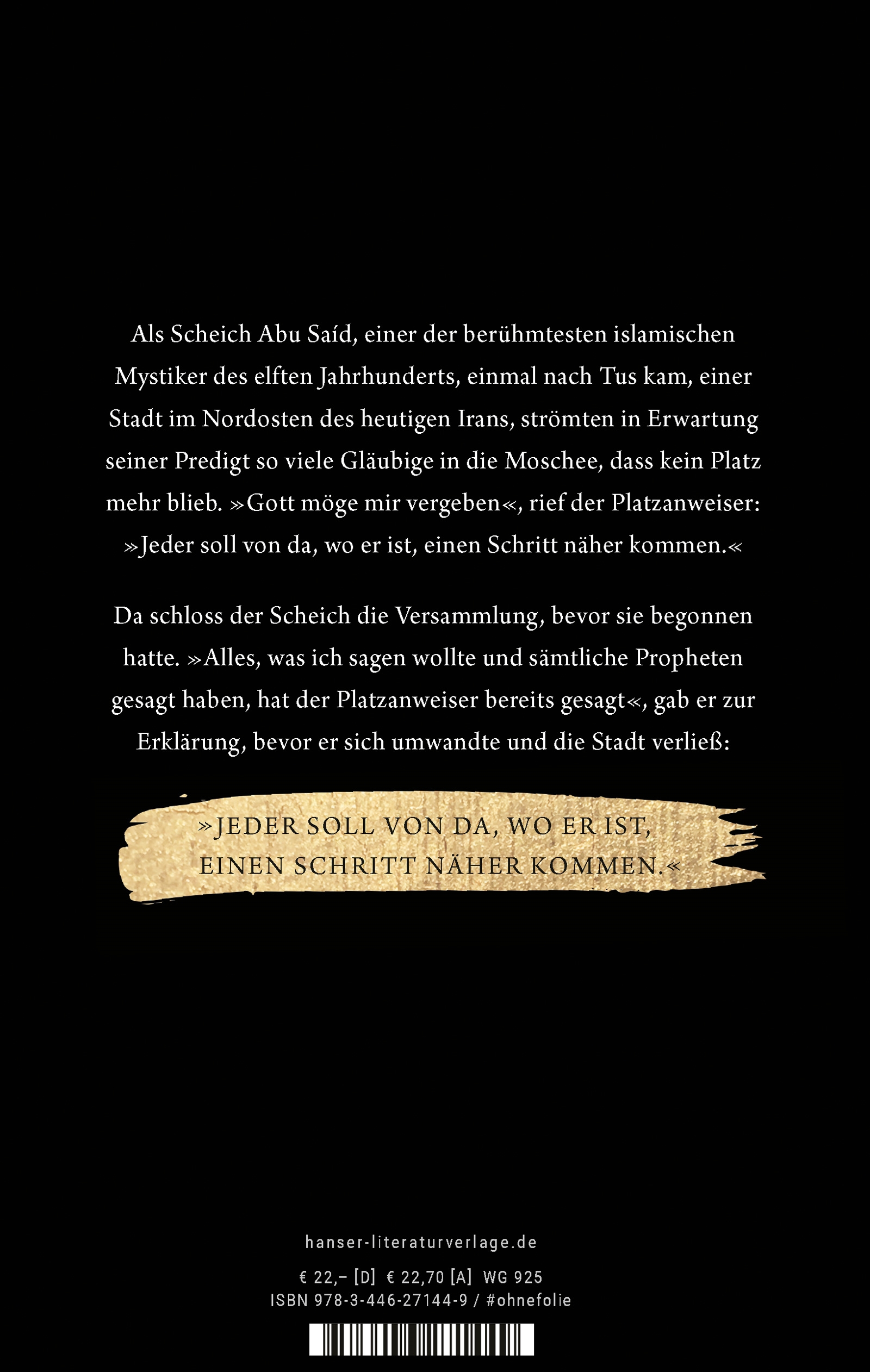 Jeder soll von da, wo er ist, einen Schritt näher kommen Jeder soll von da, wo er ist, einen Schritt näher kommen