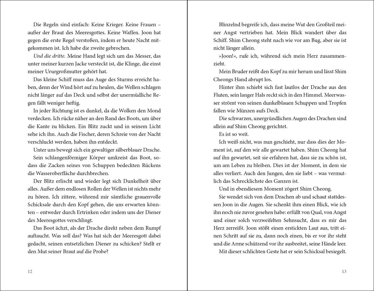 Das Mädchen, das in den Wellen verschwand