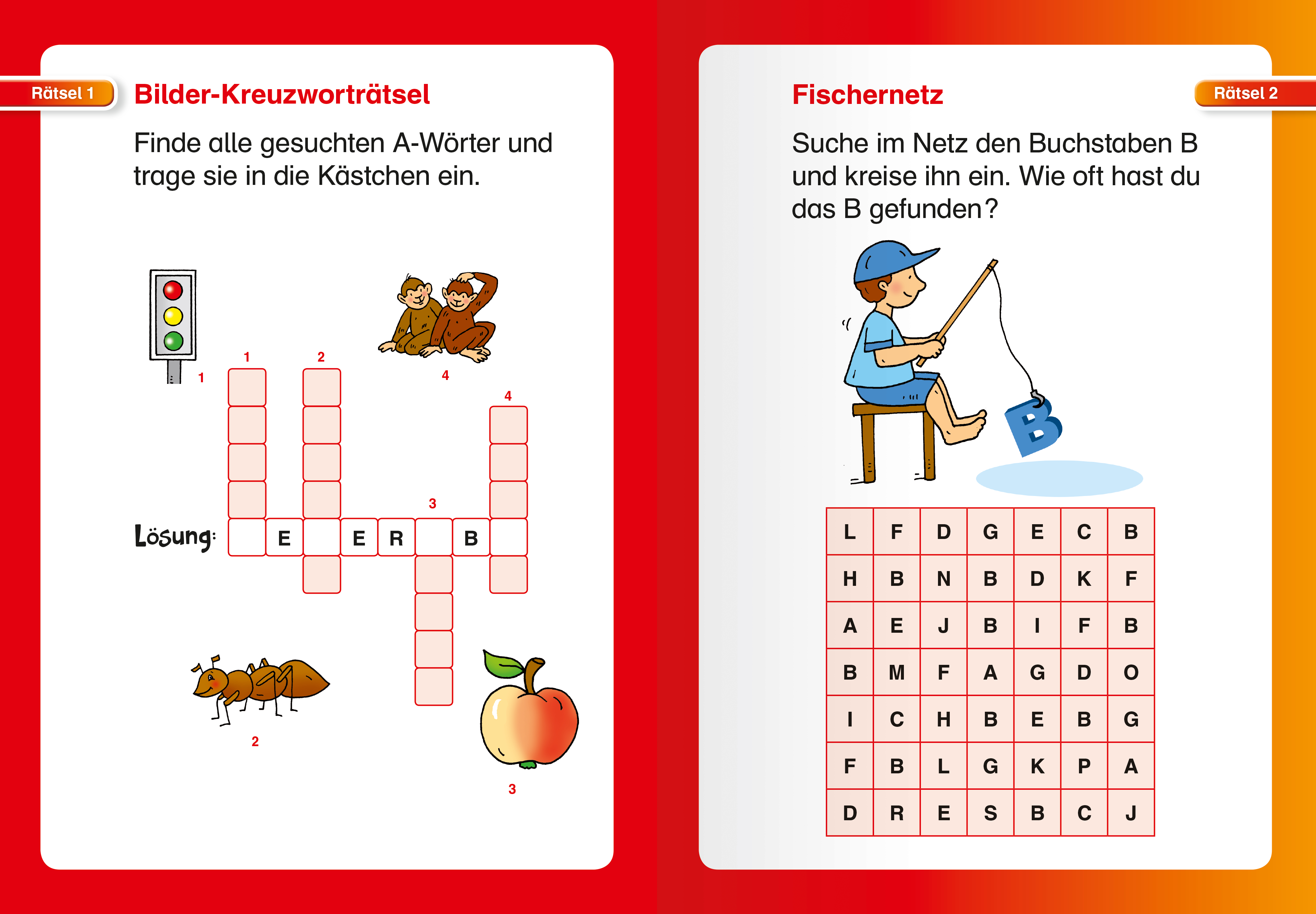 Kunterbunte Rätsel zum Lesenlernen (1. Lesestufe) Kunterbunte Rätsel zum Lesenlernen (1. Lesestufe)