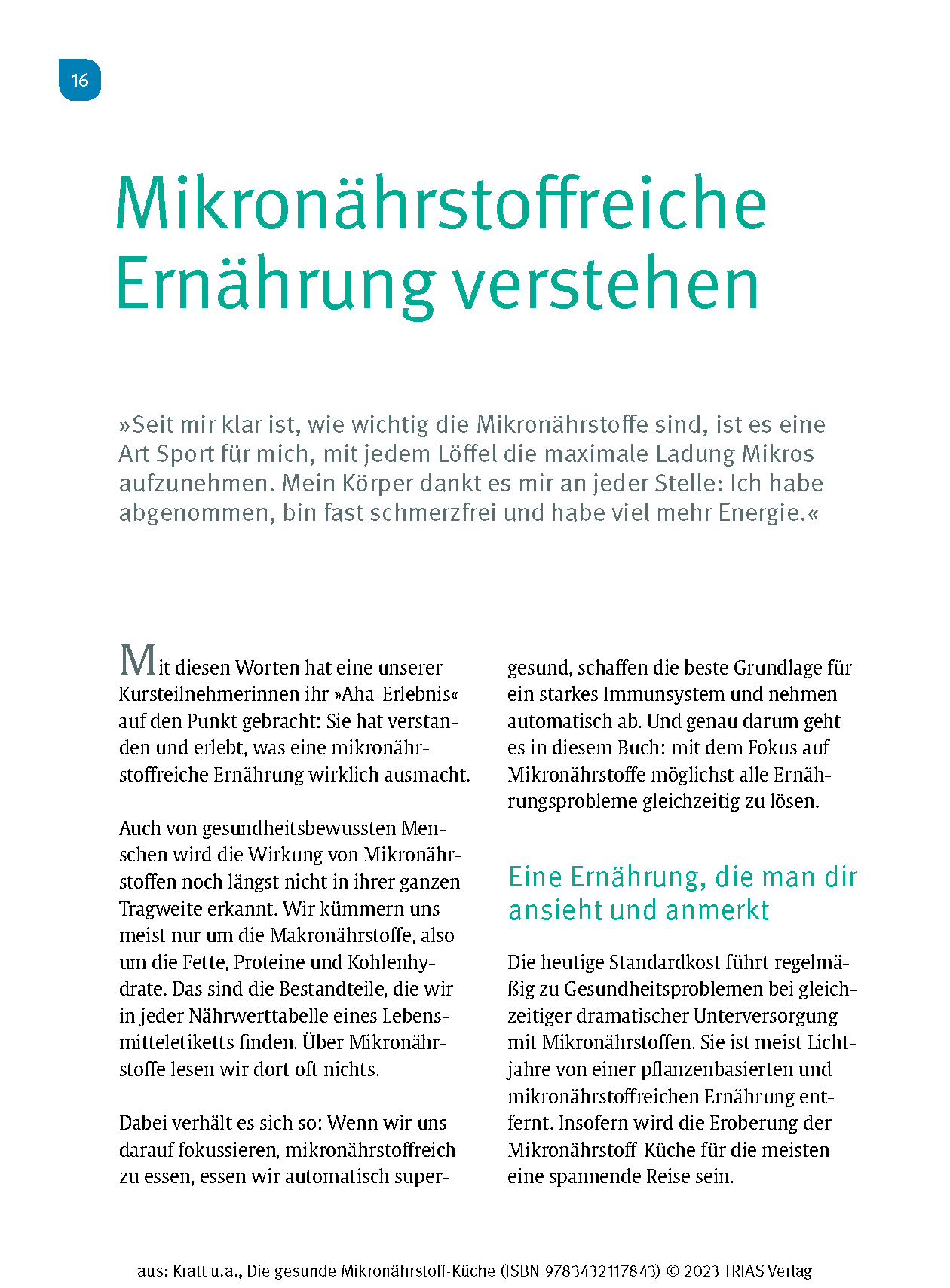 Die gesunde Mikronährstoff-Küche