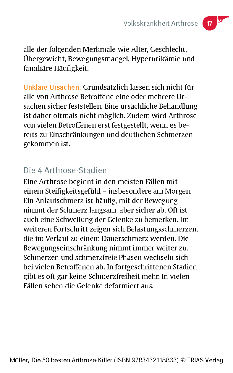 Die 50 besten Arthrose-Killer Die 50 besten Arthrose-Killer