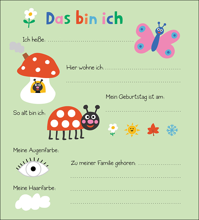 Hurra, ich bin ein Kindergartenkind!