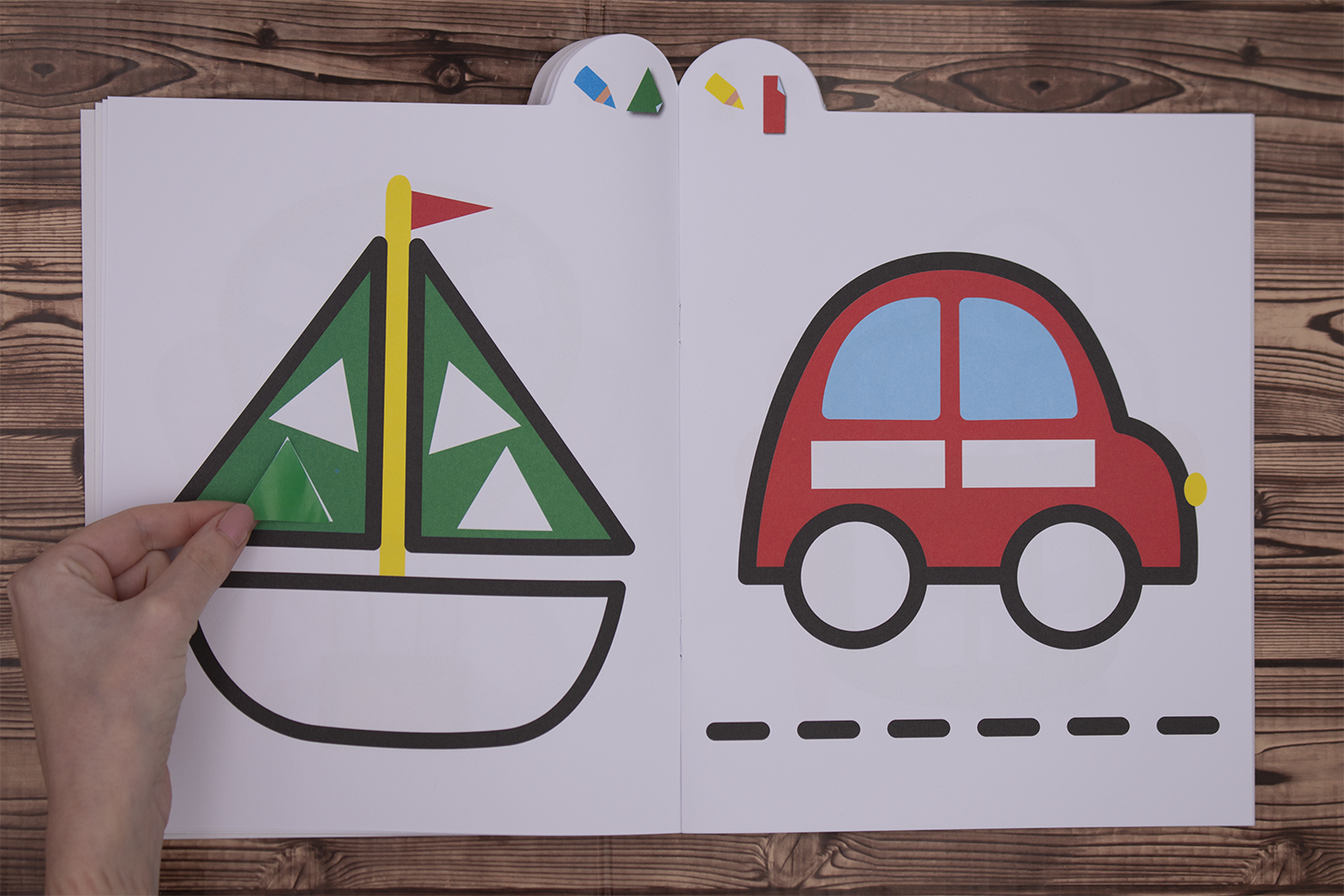 Mein allererstes Ausmalbuch mit Stickern (Eule)