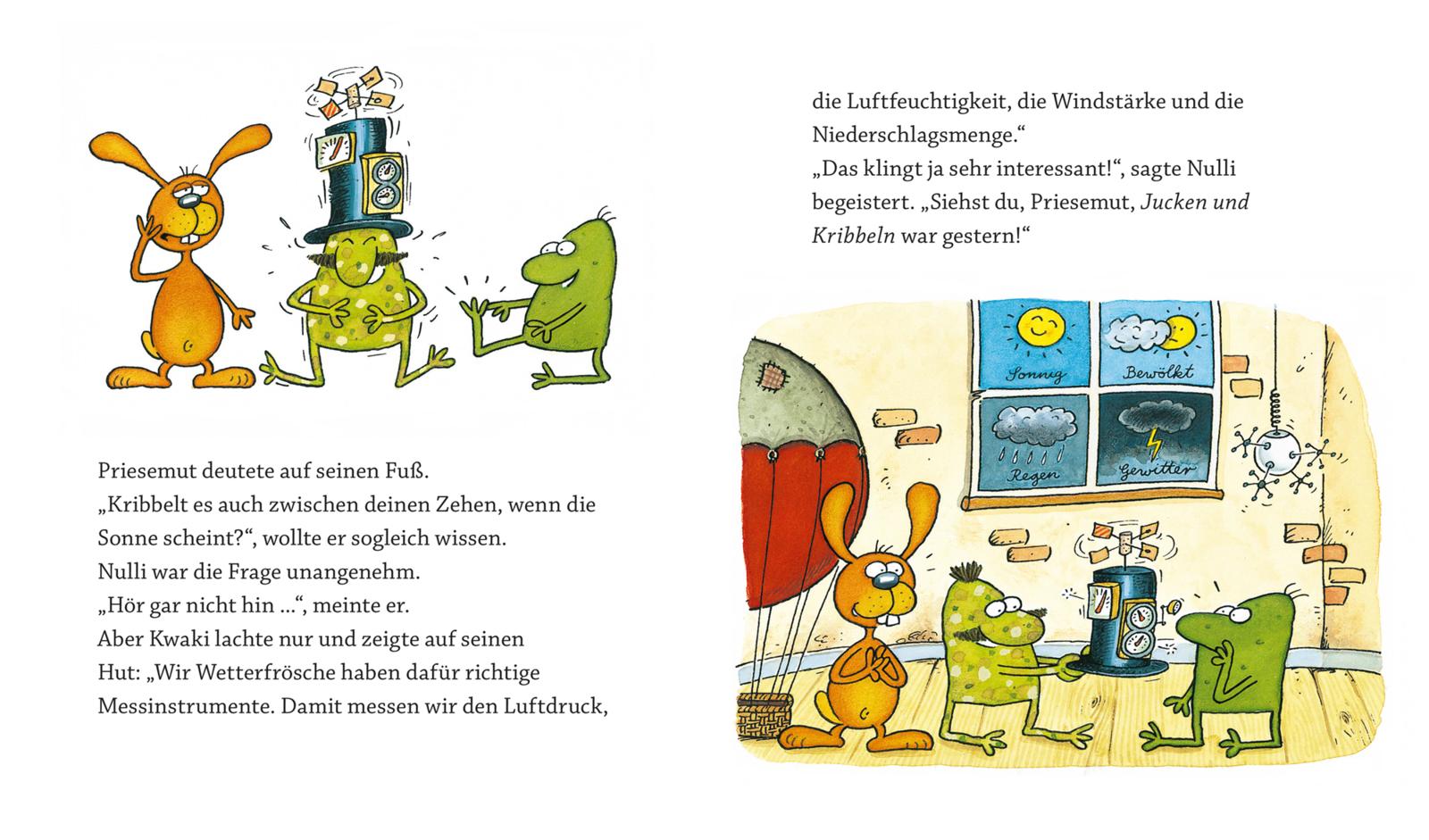 Nulli & Priesemut: Wirbel um den Wetterfrosch