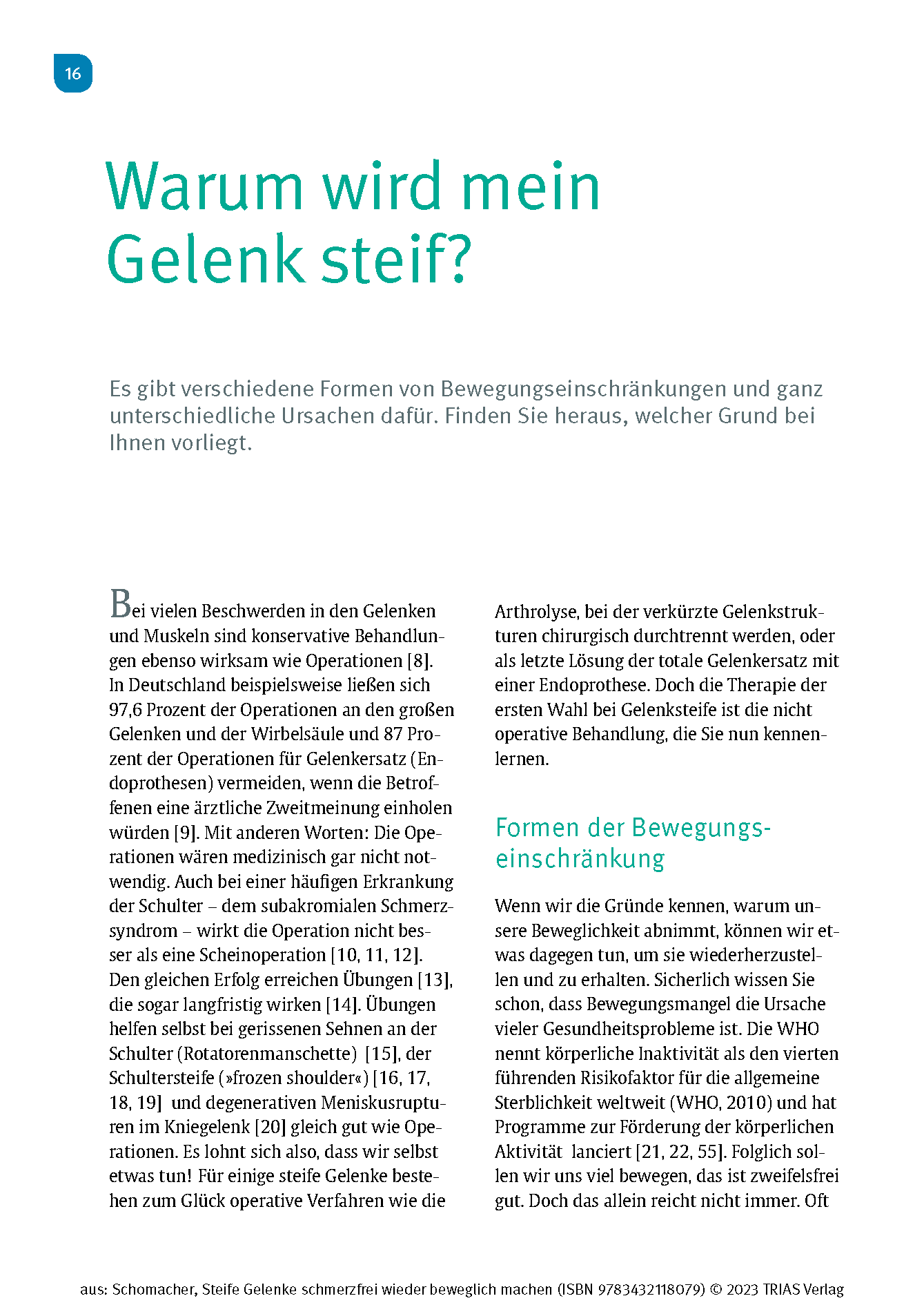 Steife Gelenke schmerzfrei wieder beweglich machen Steife Gelenke schmerzfrei wieder beweglich machen