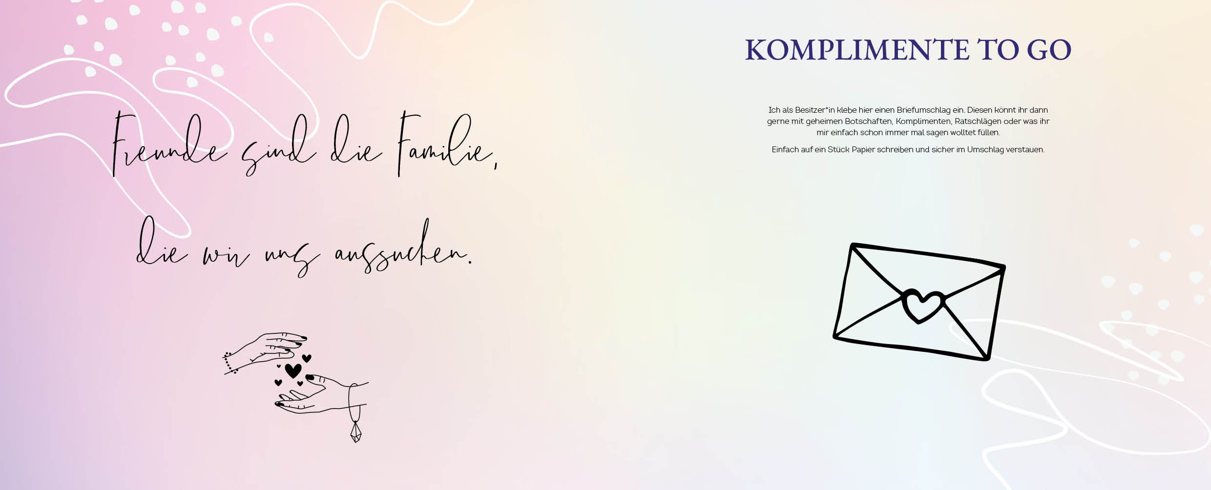 Friends – Das Freundebuch für dich und deine Besties – von Cali Kessy