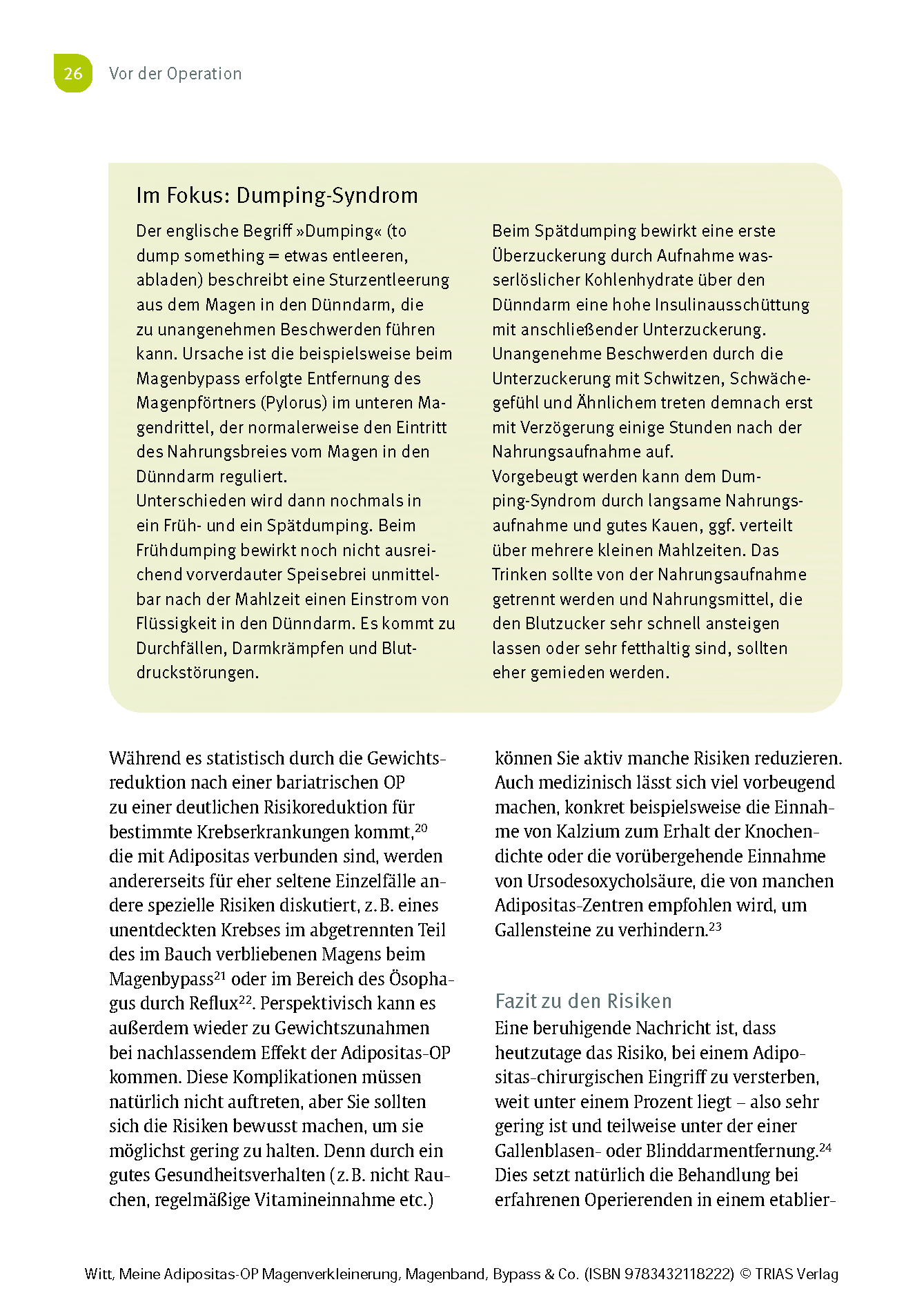 Meine Adipositas-OP. Magenverkleinerung, Magenband, Bypass & Co.