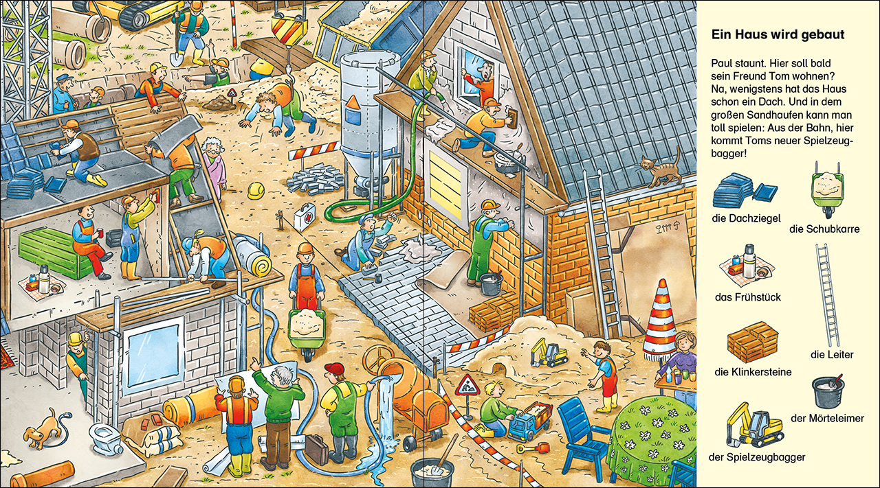 Suche und finde! - Auf der Baustelle