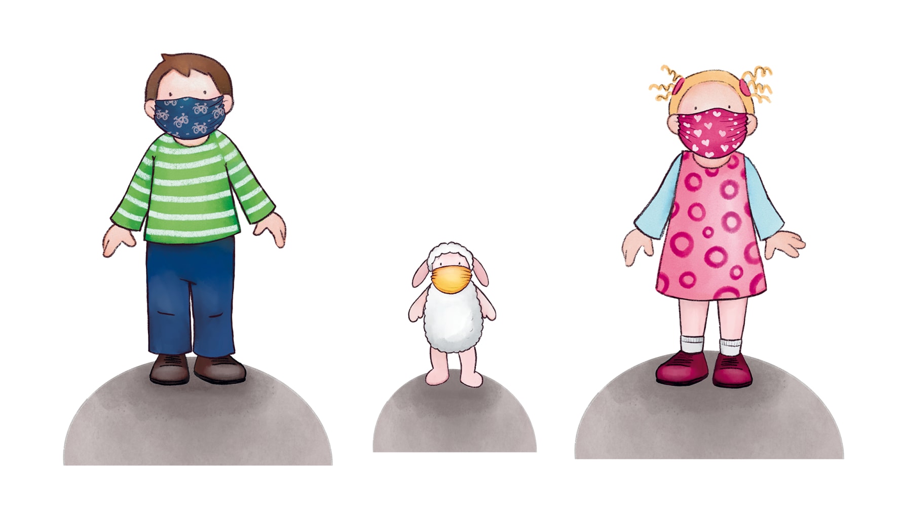 Emma und Paul und Corona.