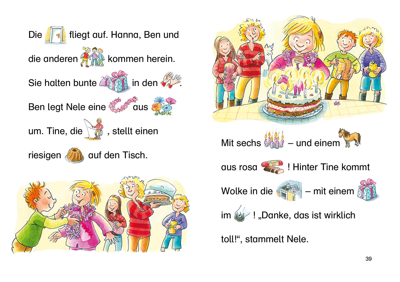 Lesenlernen in 3 Schritten - Die schönsten Ponygeschichten