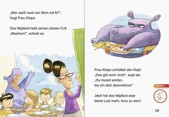 Ein Nilpferd in der Badewanne Ein Nilpferd in der Badewanne