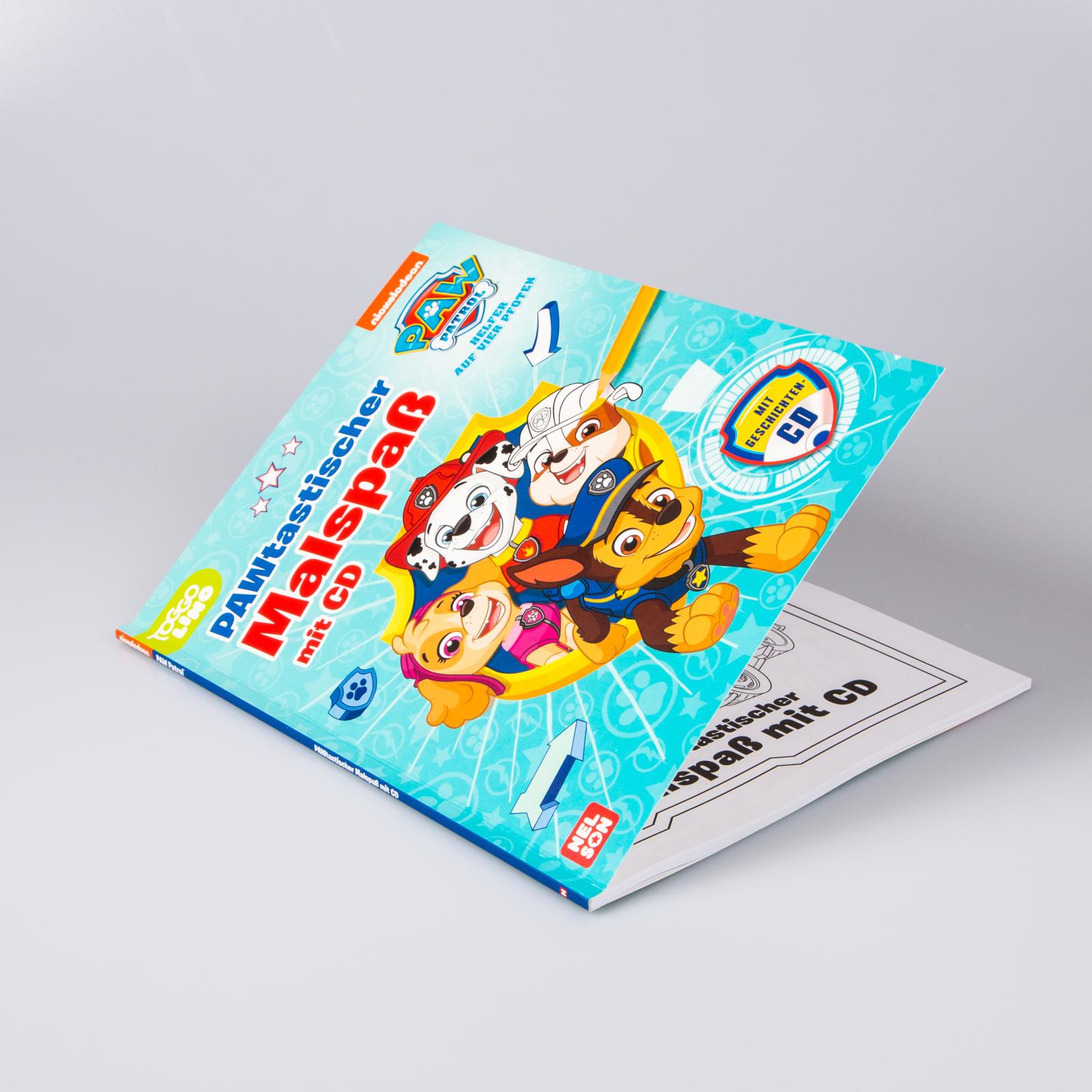 PAW Patrol Kindergartenheft: PAWtastischer Malspaß mit CD