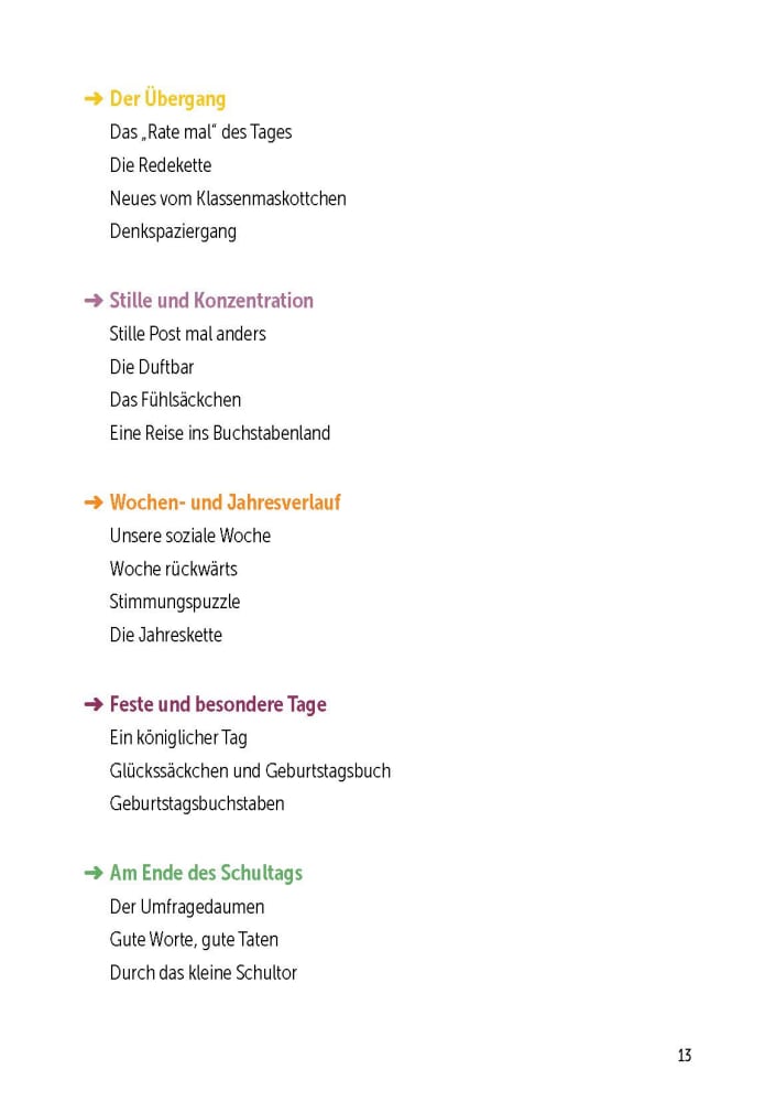 30 Rituale und Übergänge in der Grundschule. Für Orientierung, Sicherheit und Struktur im Schulalltag