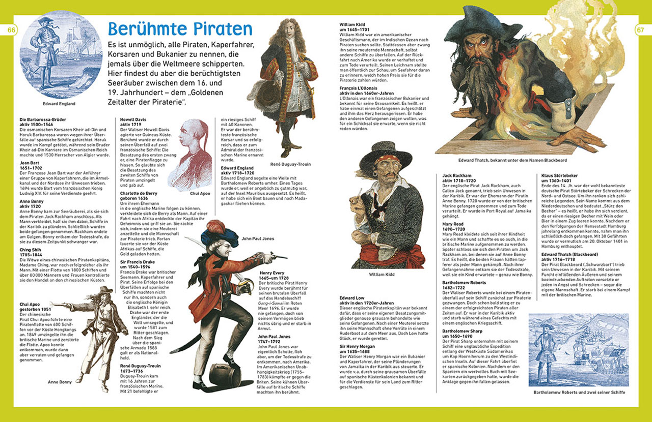 memo Wissen entdecken. Piraten