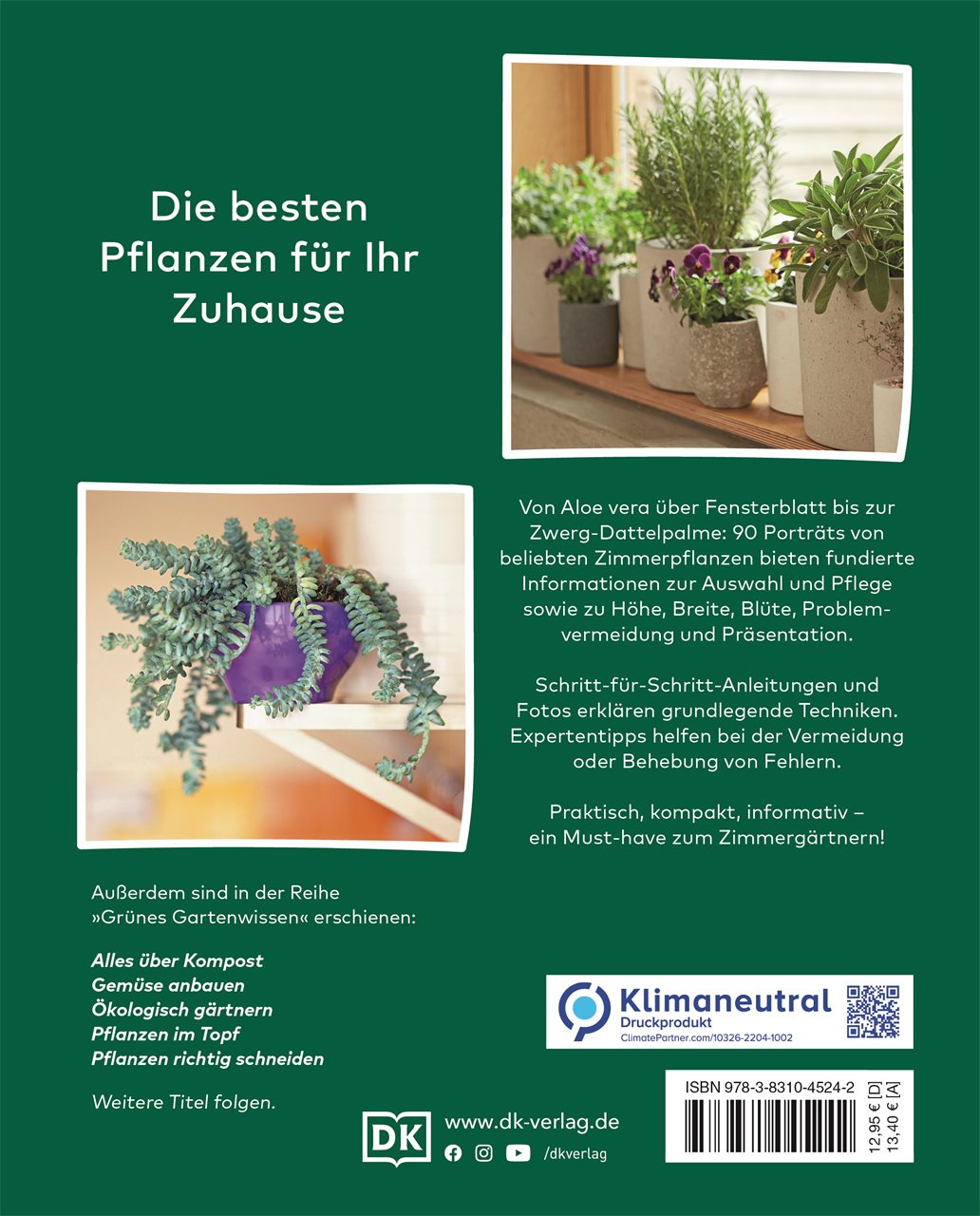 Grünes Gartenwissen. Die schönsten Zimmerpflanzen Grünes Gartenwissen. Die schönsten Zimmerpflanzen