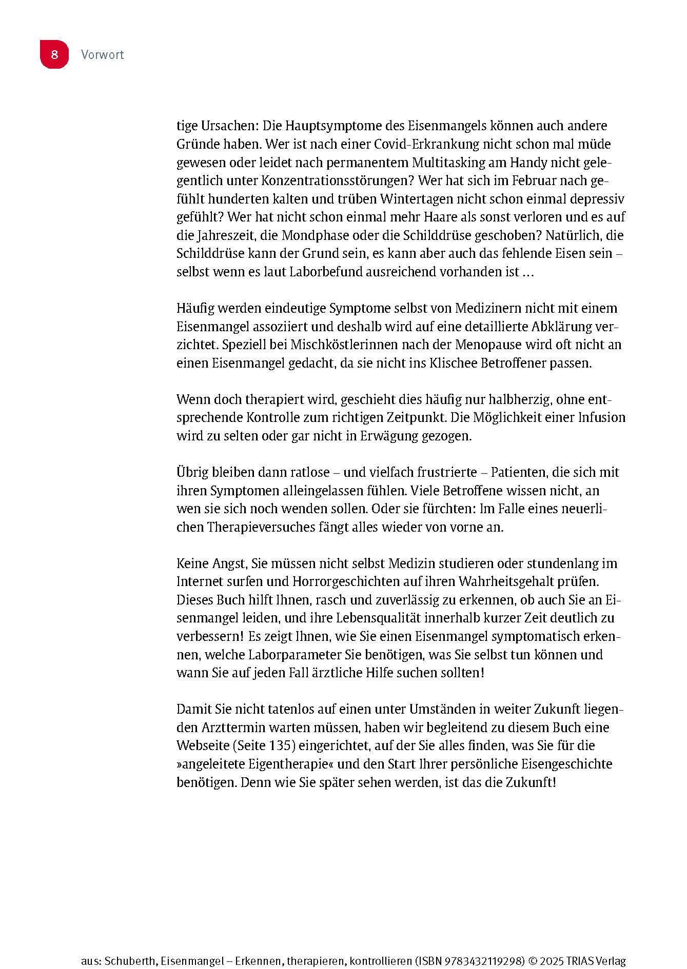 Eisenmangel - Erkennen, therapieren, kontrollieren