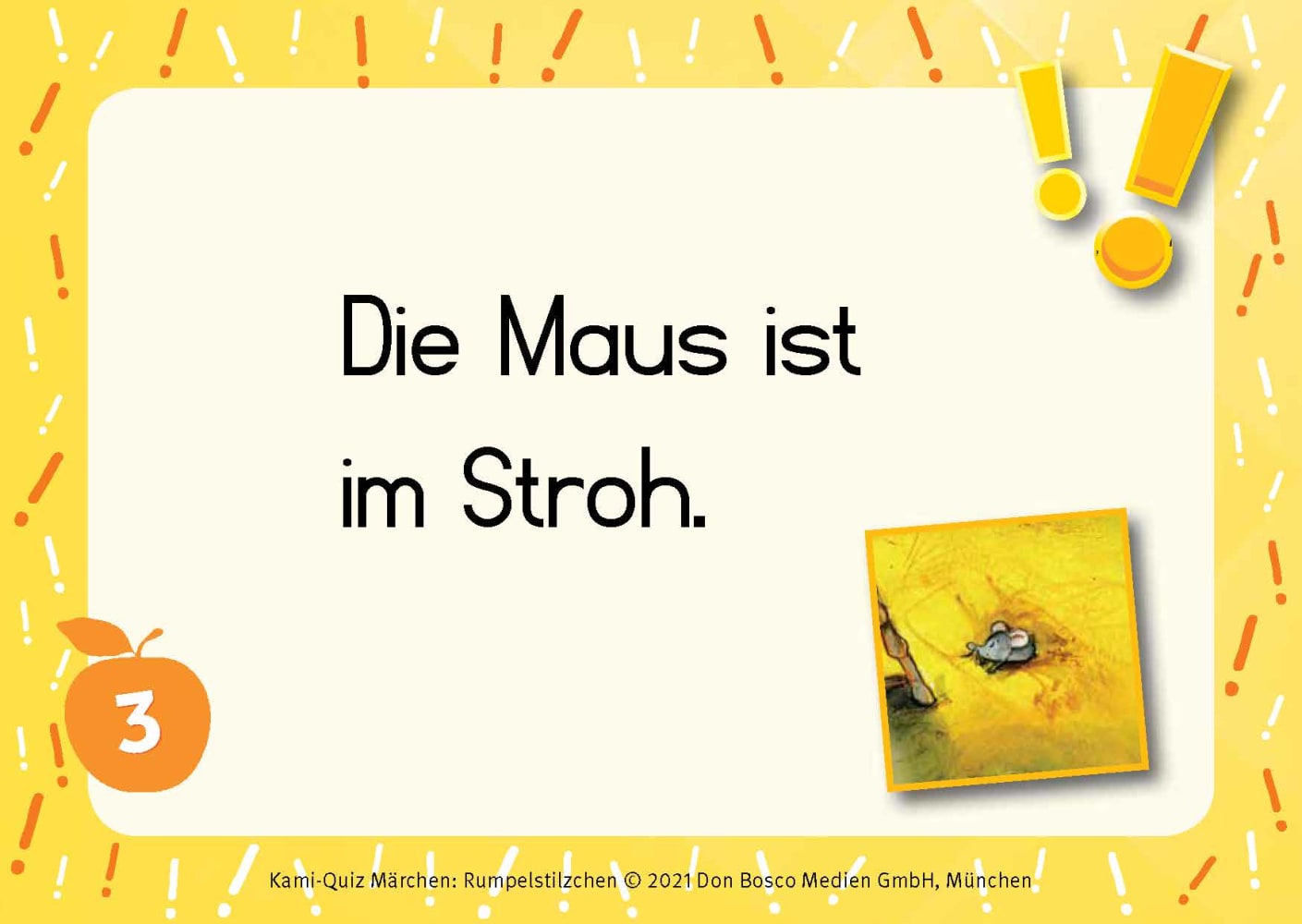 Kami-Quiz Märchen: Rumpelstilzchen