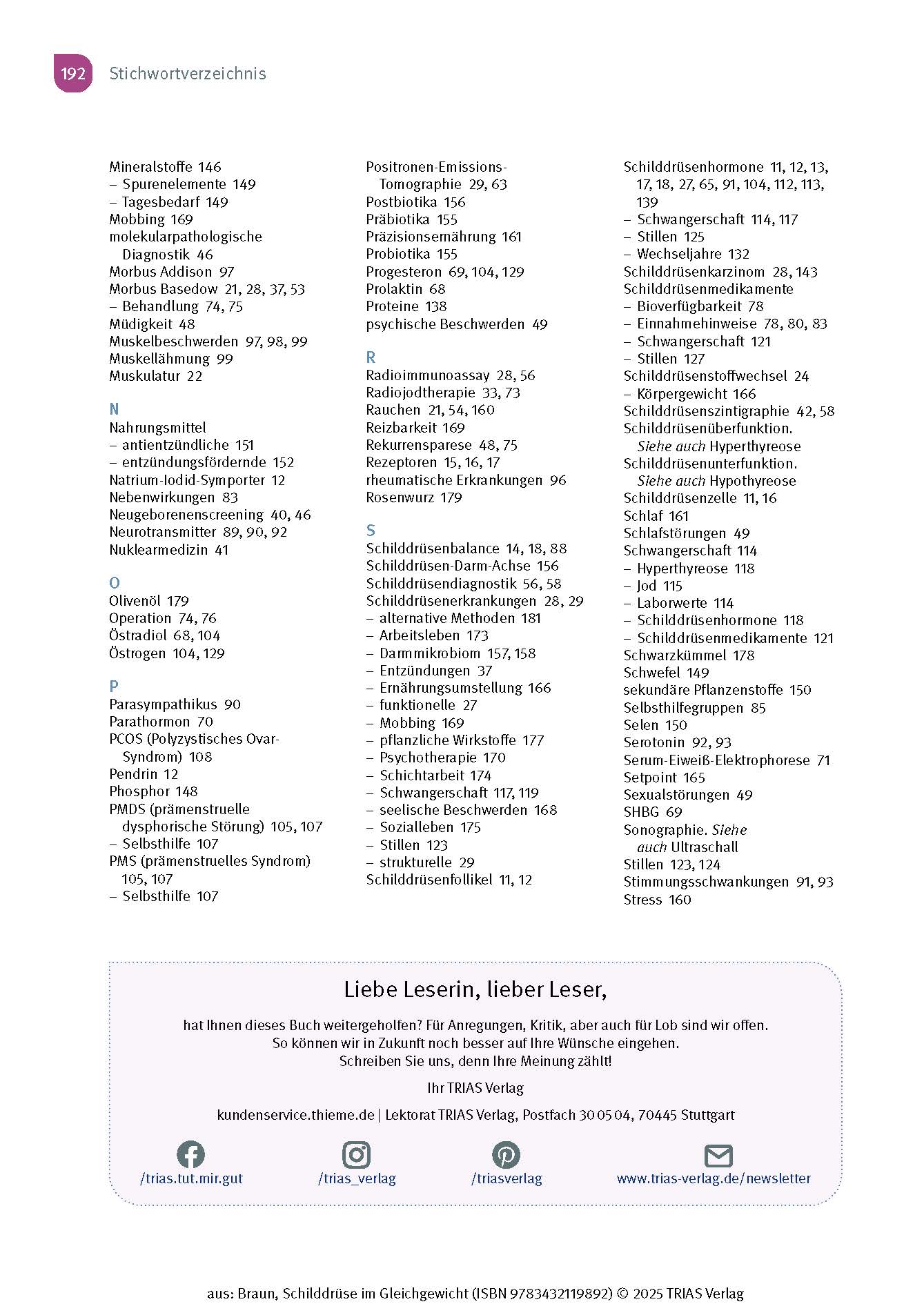 Schilddrüse im Gleichgewicht