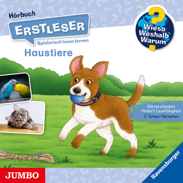 Wieso? Weshalb? Warum? Erstleser. Haustiere (Audio-CD)
