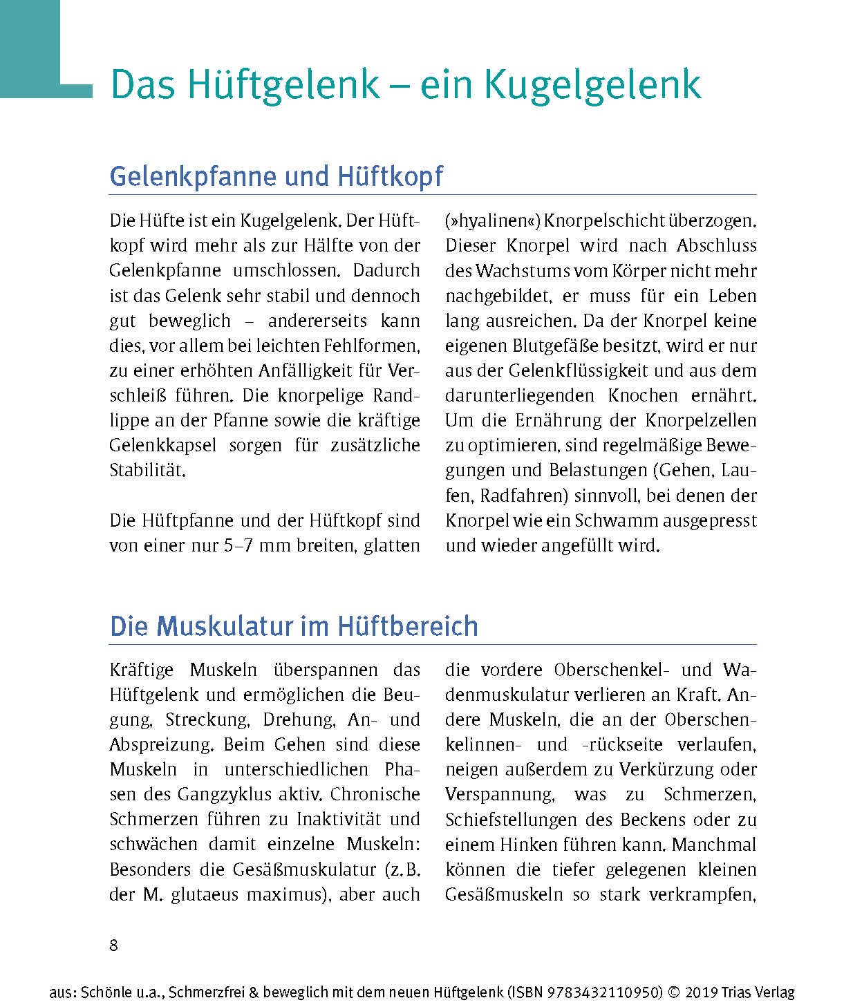 Schmerzfrei & beweglich mit dem neuen Hüftgelenk