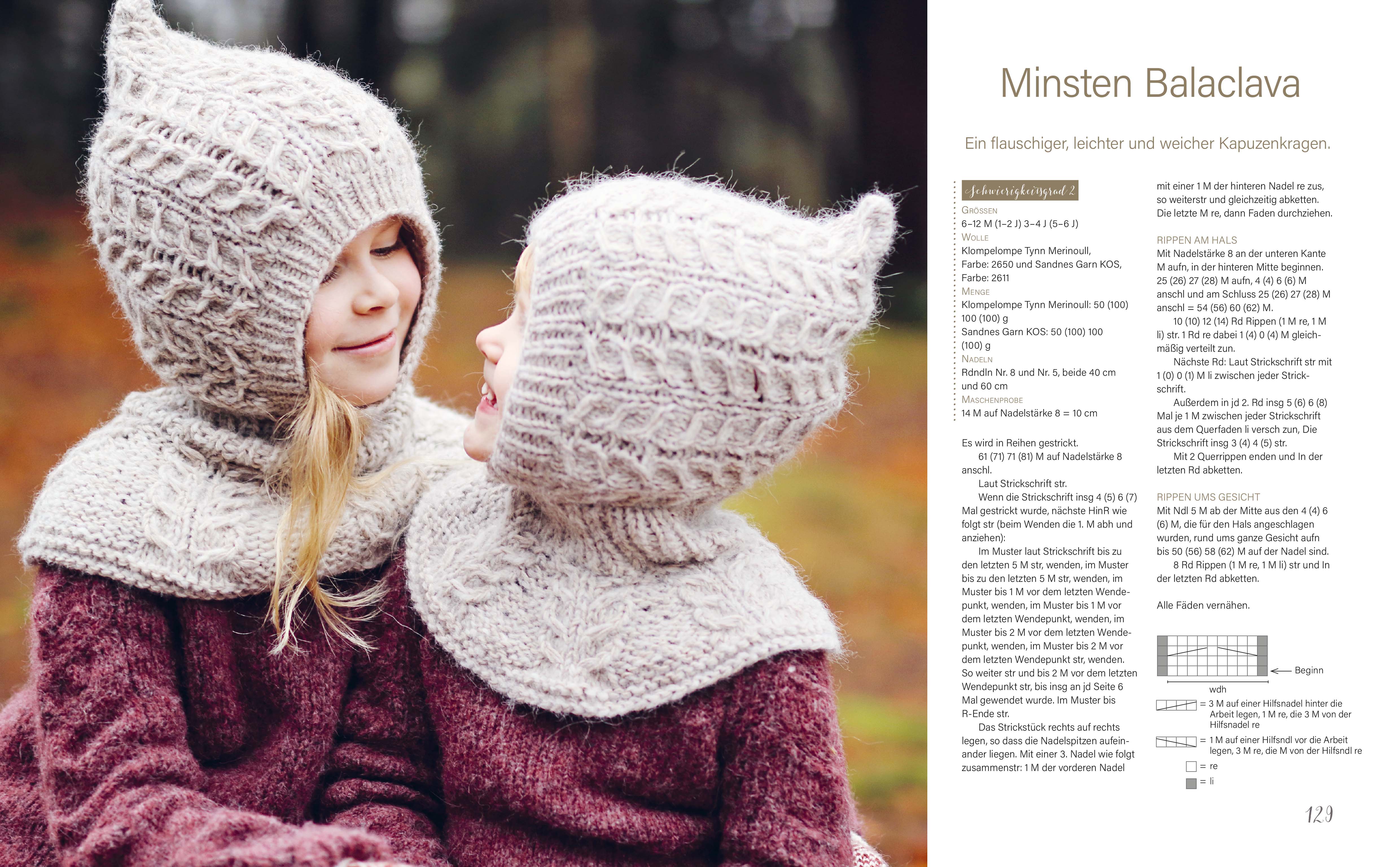 Klompelompe Outdoor-Maschen. Pullover und Accessoires fürs Leben draußen
