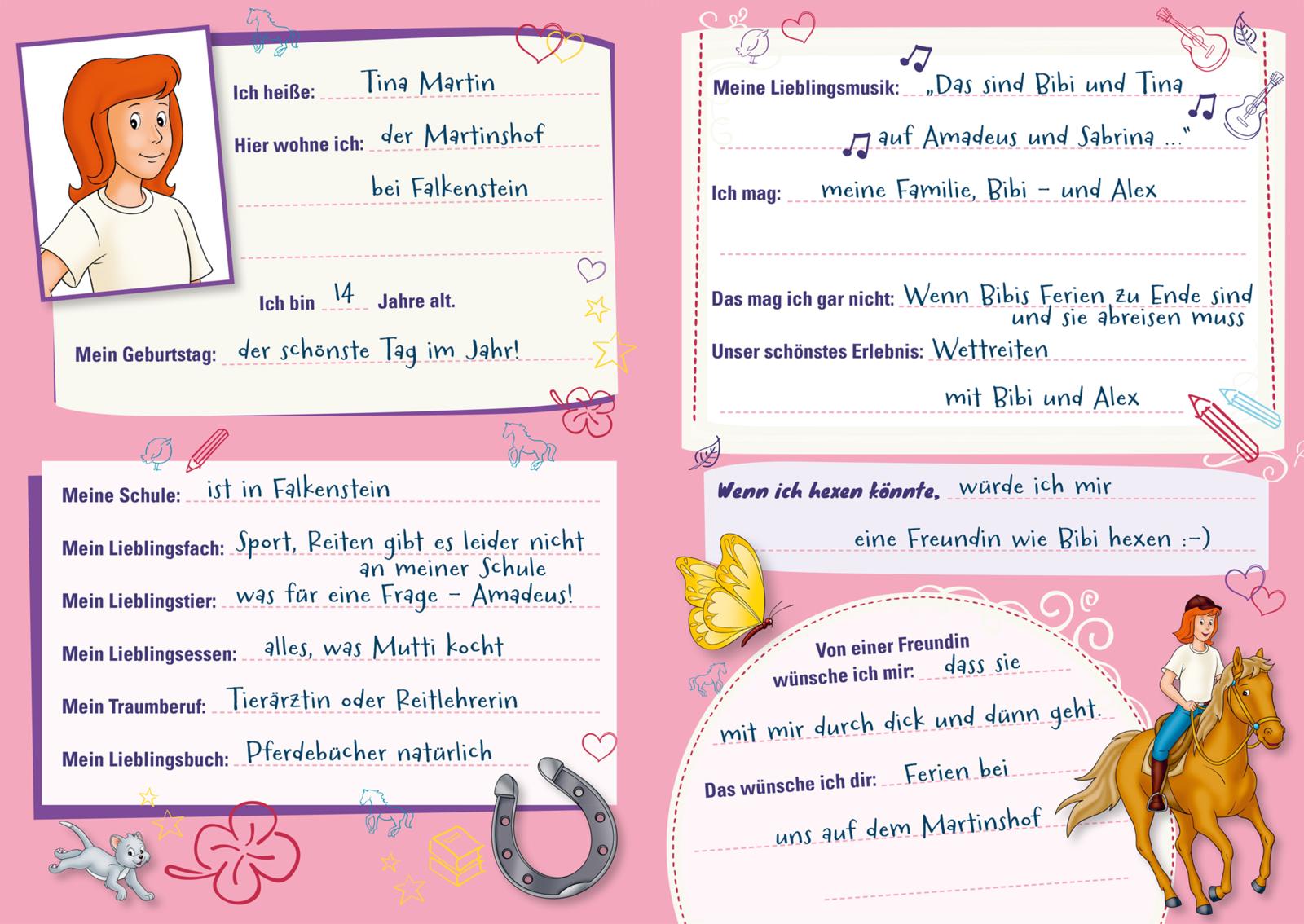 Bibi & Tina: Mein Freundschaftsbuch Bibi & Tina: Mein Freundschaftsbuch
