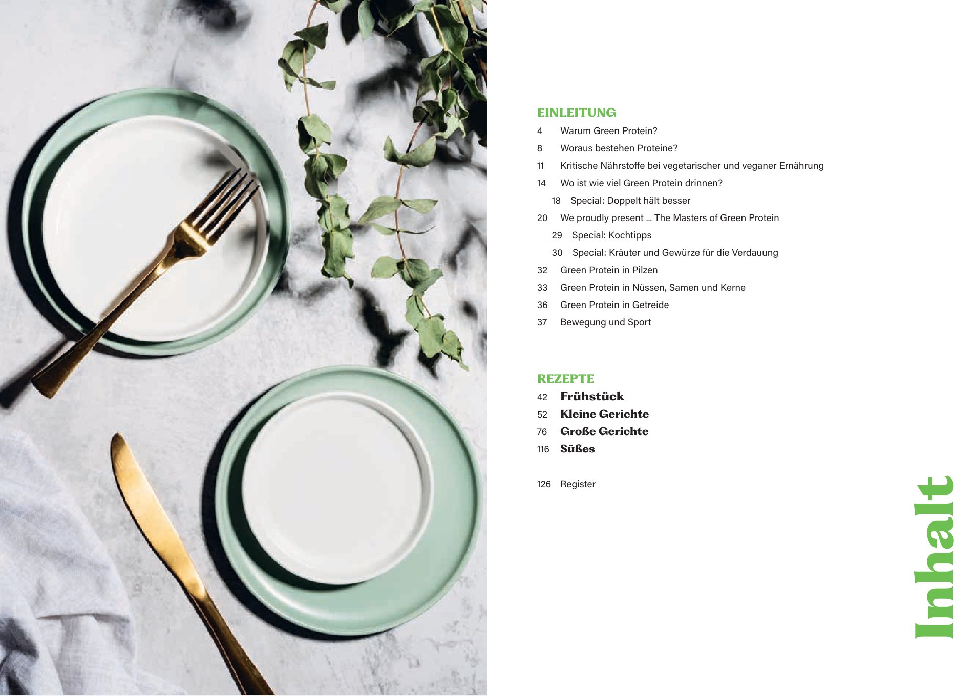 Das Green-Protein-Kochbuch