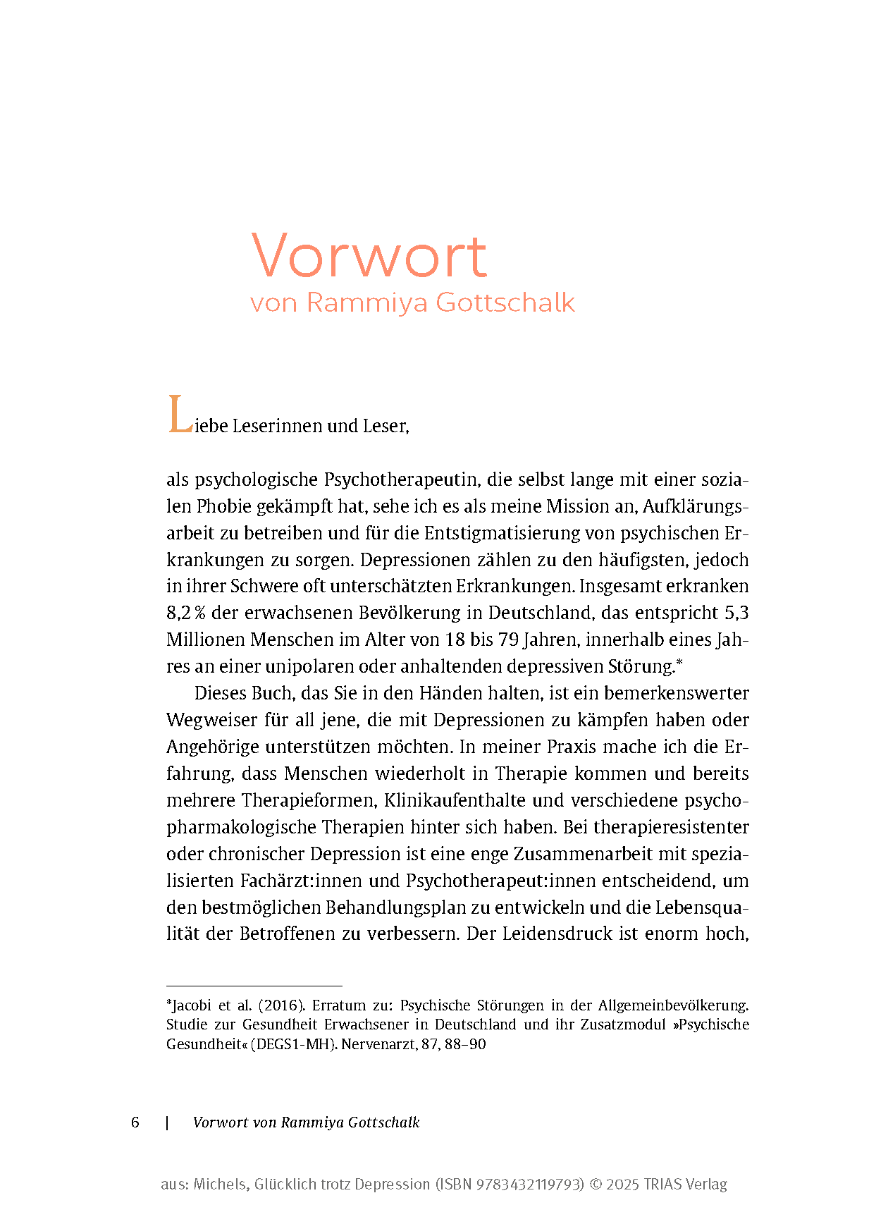 Glücklich trotz Depression