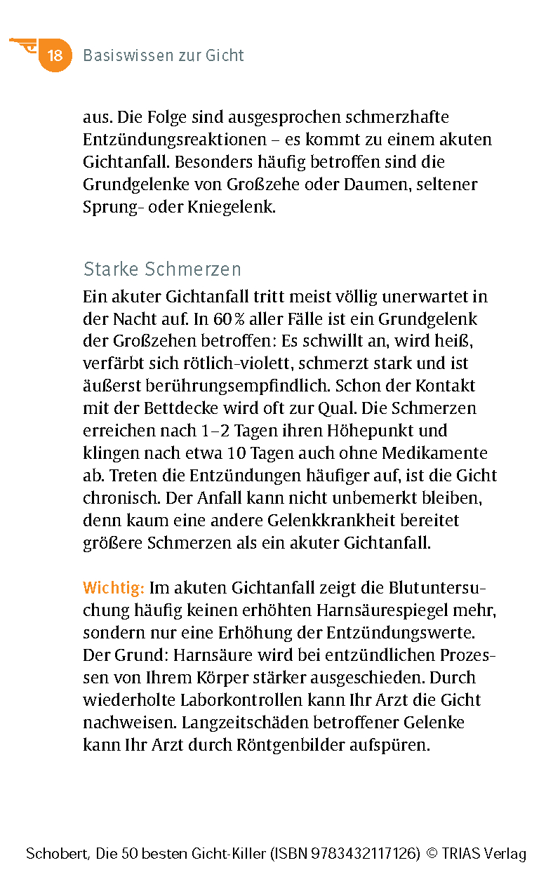 Die 50 besten Gicht-Killer