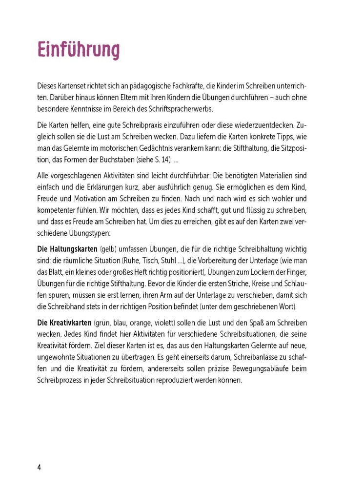 Schreiben lernen mit Schwung und Spaß. 30 Bildkarten mit grafomotorischen Übungen