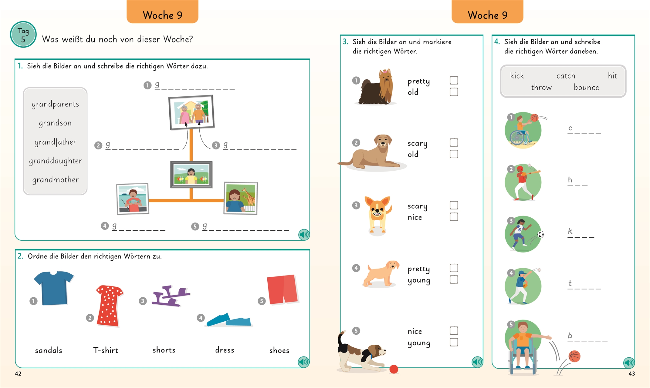 Englisch für clevere Kids - 5 Wörter am Tag Englisch für clevere Kids - 5 Wörter am Tag