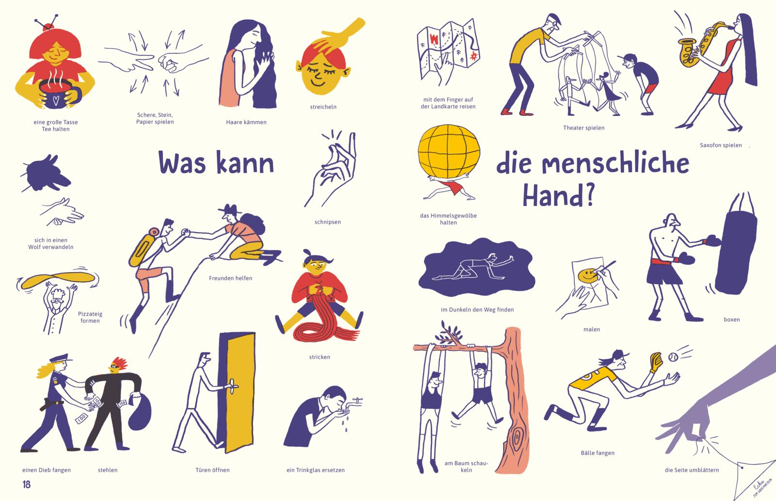 Alles über die Hand