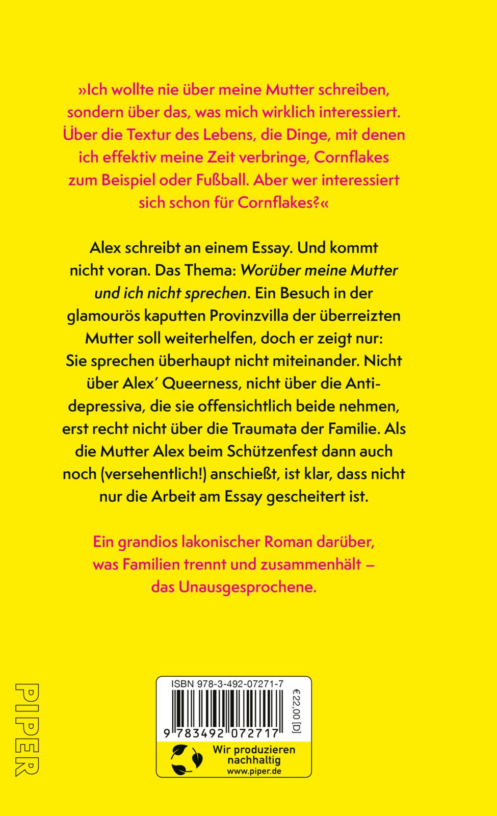 Schreib den Namen deiner Mutter Schreib den Namen deiner Mutter