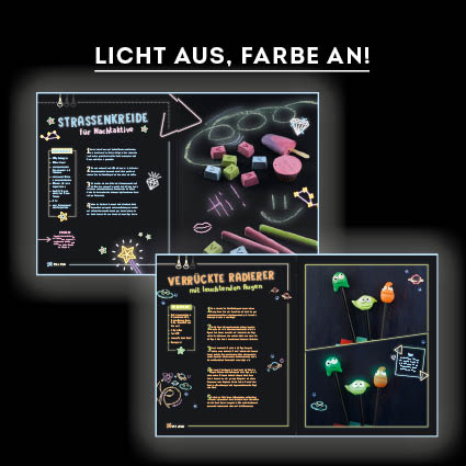 Bastelspaß mit Leucht-Effekt