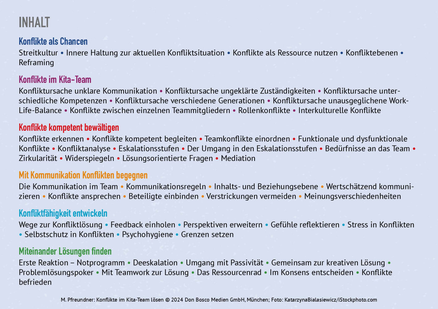 Konflikte im Kita-Team lösen