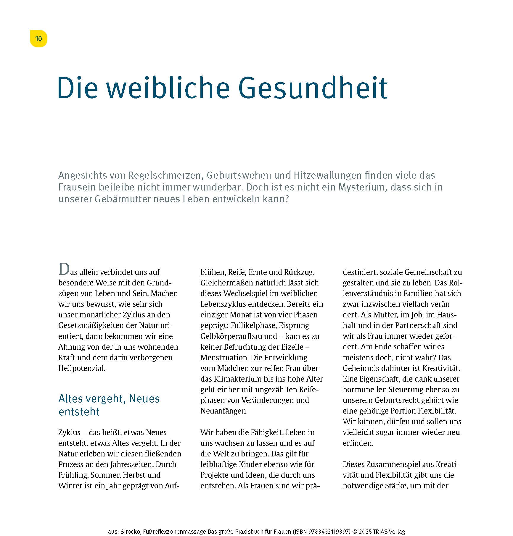 Fußreflexzonenmassage - Das große Praxisbuch für Frauen