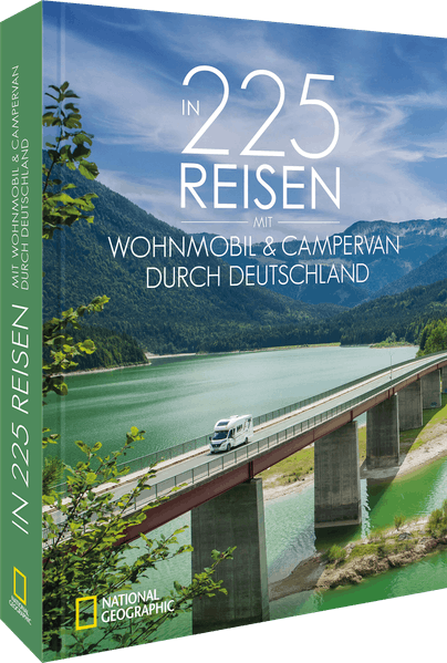 In 225 Reisen mit Wohnmobil & Campervan durch Deutschland