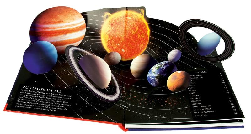 Kinder-Weltraumatlas mit Pop-up-Planeten Kinder-Weltraumatlas mit Pop-up-Planeten