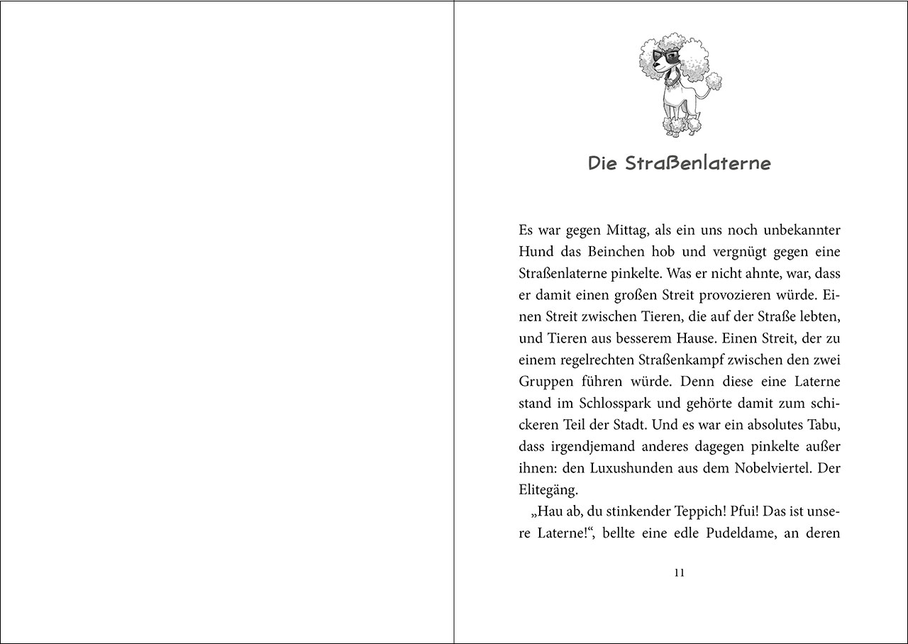 Die Straßengäng (Band 1) - Eine Pfote wäscht die andere