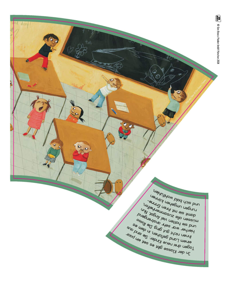 Die Kinderrechte. Ein Legekreis für die Grundschule in 10 Bildern